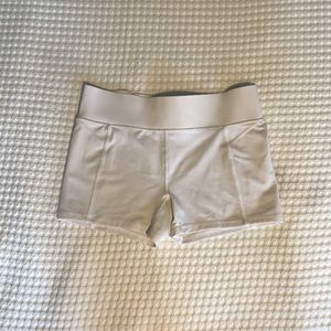Ivivva white gymnastics shorts